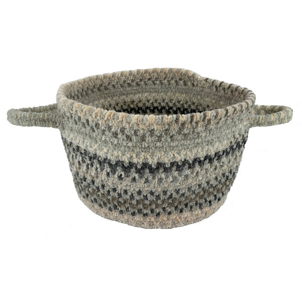 Capel Rugs Synergy Captivating Harmony: Plush Cotton Chenille Inspired By Morning Skies In Elegant Tones Silverstone 95% Cotton,5% Polyester 0225bsk016320