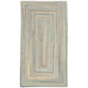 Capel Rugs Synergy Captivating Harmony: Plush Cotton Chenille Inspired By Morning Skies In Elegant Tones Blue Opal 95% Cotton,5% Polyester 0225qs00200030420