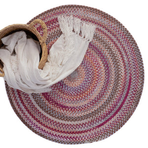 Capel Rugs Synergy Captivating Harmony: Plush Cotton Chenille Inspired By Morning Skies In Elegant Tones Rosewood 95% Cotton,5% Polyester 0225cs0036437