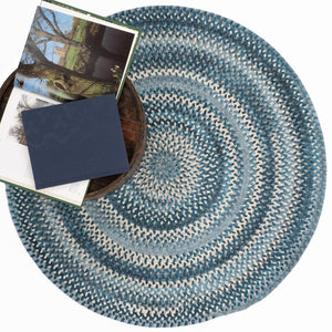 Capel Rugs Synergy Captivating Harmony: Plush Cotton Chenille Inspired By Morning Skies In Elegant Tones Chambray 95% Cotton,5% Polyester 0225cs0015445