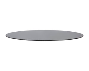 Sunpan Glass Dining Table Top - Elegant Rectangular Clear Tempered Design For Stylish Dining Spaces Grey Glass 106414