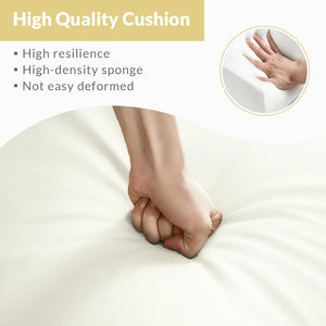 English Elm White PU Leather Dining Chair with Metal Legs, Wave Upholstered Armless Seat — Durable, Comfort-Focused Design White T3967P383018