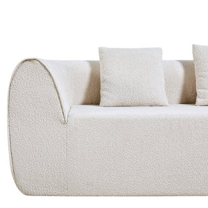 English Elm Package Curved Low-profile L-shaped Sectional Foam Sofa for Modern Living Rooms N767P366010A