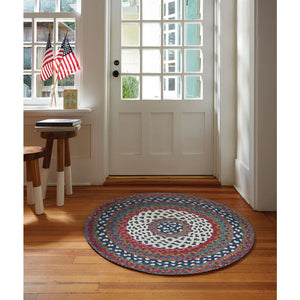 Capel Rugs Wanderer Artisan Crafted Rug – Textured Wool Blend Design Inspired By Global Cultures And Colors Global Blue, Mulit,Colored 34% Wool,33% Nylon,33% Polyester 0228cs0036455