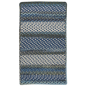 Capel Rugs Wanderer Artisan Crafted Rug – Textured Wool Blend Design Inspired By Global Cultures And Colors Deep Blue 34% Wool,33% Nylon,33% Polyester 0228xs00360036465