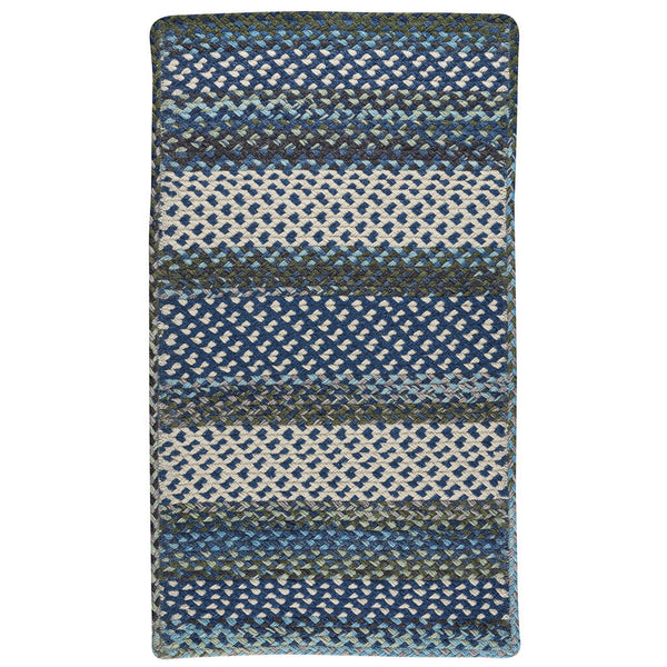 Capel Rugs Wanderer Artisan Crafted Rug – Textured Wool Blend Design Inspired By Global Cultures And Colors Deep Blue 34% Wool,33% Nylon,33% Polyester 0228xs00360036465