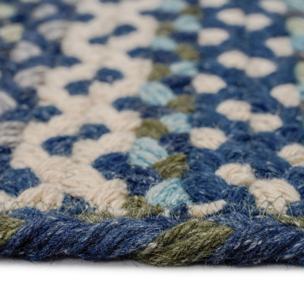 Capel Rugs Wanderer Artisan Crafted Rug – Textured Wool Blend Design Inspired By Global Cultures And Colors Deep Blue 34% Wool,33% Nylon,33% Polyester 0228xs00360036465