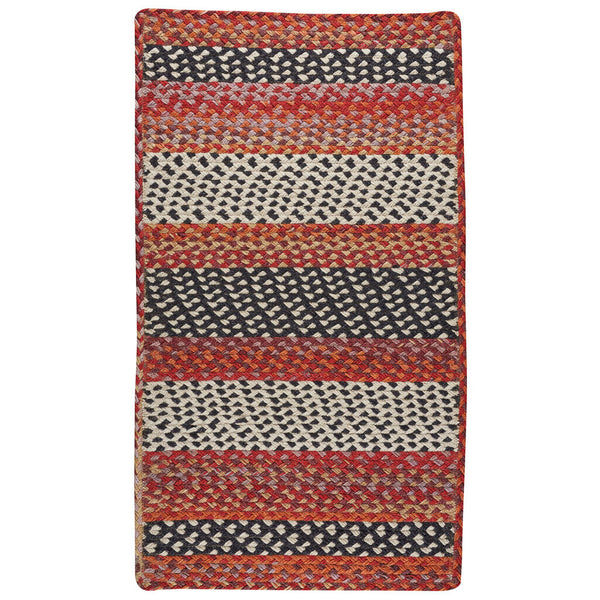 Capel Rugs Wanderer Artisan Crafted Rug – Textured Wool Blend Design Inspired By Global Cultures And Colors Spice 34% Wool,33% Nylon,33% Polyester 0228xs00360036560