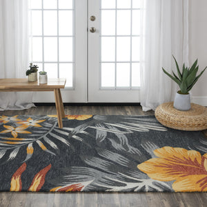 Alora Decor Mirage Hand-Tufted Recycled Polyester Rug — Shabby Chic Tropical Palette, Plush Full-Loop Texture 8'9" x 11'9" 02302310300168919