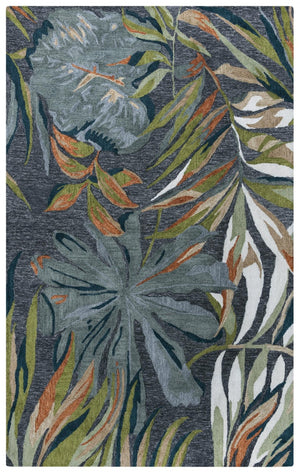Alora Decor Mirage Hand-Tufted Floral Rug In Neutral Earth Tones — Recycled Polyester, Low-Profile Luxury 7'9" x 9'9" 02302310600167999
