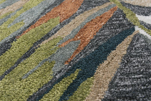 Alora Decor Mirage Hand-Tufted Floral Rug In Neutral Earth Tones — Recycled Polyester, Low-Profile Luxury 7'9" x 9'9" 02302310600167999