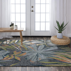 Alora Decor Mirage Hand-Tufted Floral Rug In Neutral Earth Tones — Recycled Polyester, Low-Profile Luxury 7'9" x 9'9" 02302310600167999
