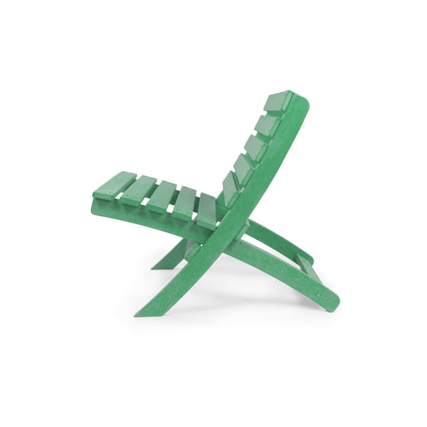 English Elm Grandcourt Recycled Hdpe Outdoor Folding Chair with Marine Grade Hardware for Patio Use Green B2745P409668