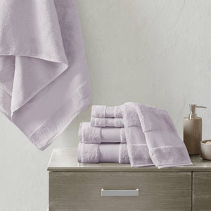JLA Home Madison Park Signature - Cotton Turkish 6-Piece Luxury Towel Set - 600 GSM Oversized Plush Spa-Quality, OEKO-TEX Certified MPS73-475