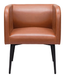 Horbat Dining Chair Brown 109945 Zuo Modern