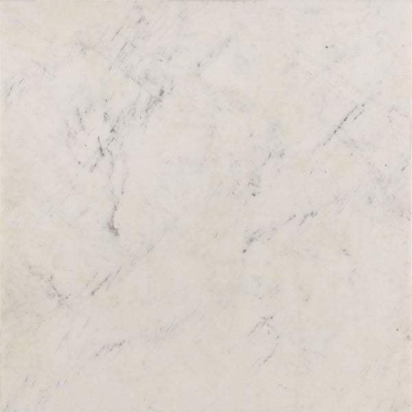 English Elm Square Marble Top Coffee Table with Black Crisscross Metal Frame, White & Gray Marble Accent Top魅 B016P370664