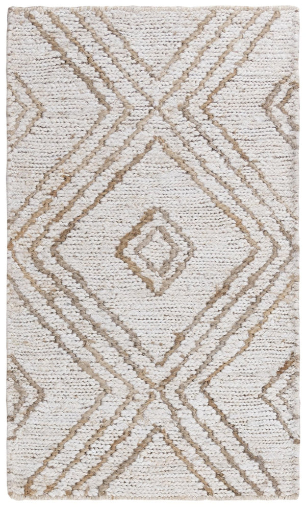 Alora Decor Bali Hand-Woven Jute Rug — Chunky Dhurrie Texture, Eco-Friendly Beige Boho Foundation For Rooms 5' x 7'6" 02602610300040576