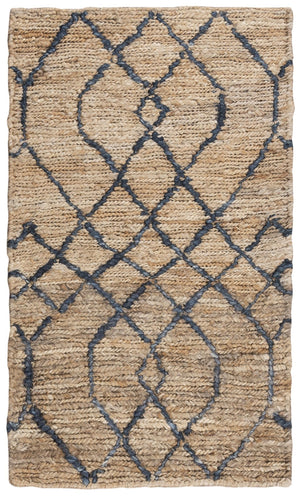 Alora Decor Bali Hand‑Woven 100% Jute Rug — Bohemian Neutral Texture With Hand‑Serged Edges For Layering Decor 10' x 14' 02602610700551014