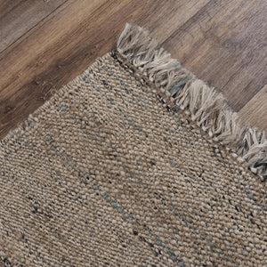 Alora Decor Bali Hand-Woven Jute Rug In Beige — Artisanal Dhurrie Texture, Durable Eco-Friendly Boho Anchor For Rooms 10' x 14' 02602610855041014