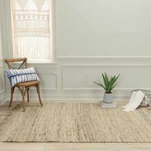 Alora Decor Bali Hand-Woven Jute Rug In Beige — Artisanal Dhurrie Texture, Durable Eco-Friendly Boho Anchor For Rooms 10' x 14' 02602610855041014
