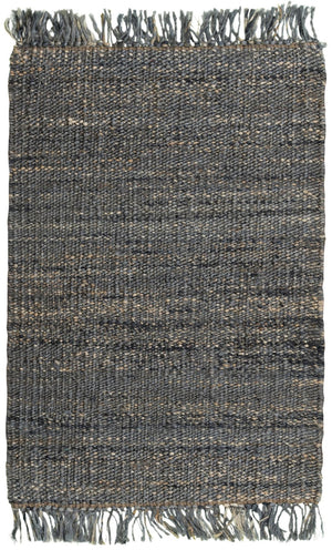 Alora Decor Bali Hand-Woven Gray Jute Dhurrie Rug — Sustainable Boho Texture, Low-Profile Durable Foundation 9' x 12' 02602610900330912