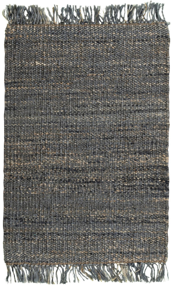 Alora Decor Bali Hand-Woven Gray Jute Dhurrie Rug — Sustainable Boho Texture, Low-Profile Durable Foundation 9' x 12' 02602610900330912