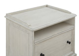 OSP Home Furnishings Country Meadows File Cabinet Antique White