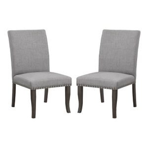 OSP Home Furnishings Hamilton Dining Chair  - Set of 2 Dove