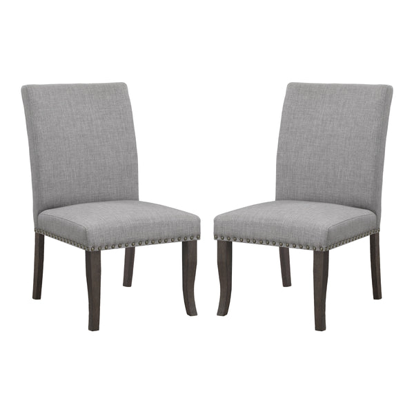 OSP Home Furnishings Hamilton Dining Chair  - Set of 2 Dove