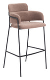 Marcel Barstool - Set of 2 Brown 109668 Zuo Modern