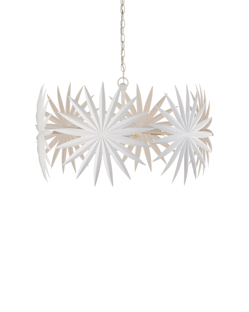 Bismarkia White Chandelier