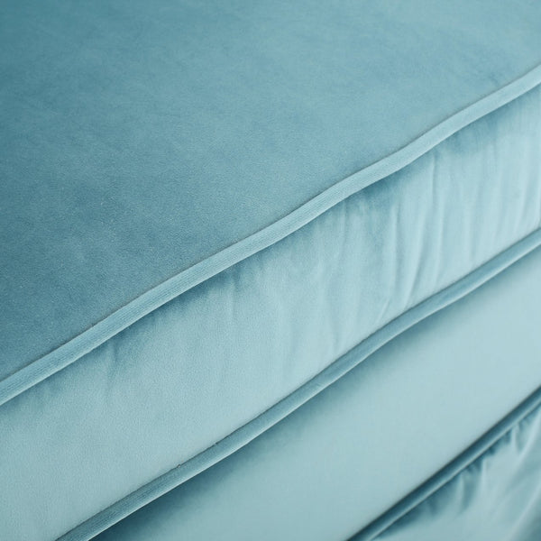 English Elm Christopher Knight Home® - SWIVEL Velvet Lounge Chair with Loose Cover for Gaming & Reading, Plush Comfort and Smooth Rotation Blue 29.25 L x 27.25 W x 22 H 57448.00NVLTBLU