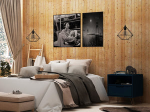 English Elm Rockefeller Midnight Blue Nightstand - Stylish 1-Drawer Design With Open Shelf For Modern Spaces B365P398162-GIGA