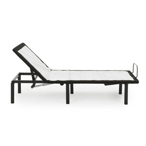 English Elm Twin Xl Adjustable Base with Head Articulation Wired Remote and Programmable Positions B180P172075