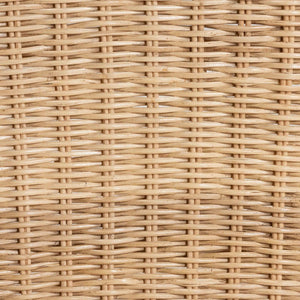 English Elm Modern Handwoven Rattan Dining Chair Artisan Crafted for Bohemian Coastal Rooms B2750P467668