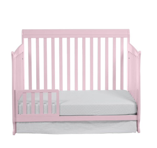 English Elm Brees Island Convertible Crib with Belgrave Curves and Dual Tone Veneer Nursery Design B022P204858