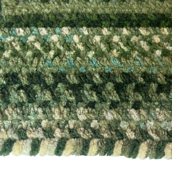 Capel Rugs Cottonstone Mesolite Reversible Area Rug - Tranquil Nature-inspired Design For Cozy Bedrooms Balsam Green 95% Cotton,5% Polyester 0297qs08060806280