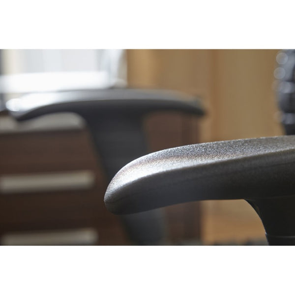 EuroStyle Baba Bungee High Back Office Chair Graphite Steel Frame Ergonomic Swivel Seat 02971BLK