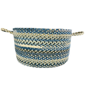 Capel Rugs Uwharrie Braided Rug Collection: Sturdy Micro-braids Inspired By Vibrant National Forest Colors River Rock 34% Wool,33% Nylon,33% Polyester 0298bsk012400