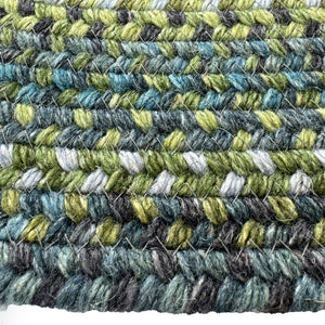 Capel Rugs Uwharrie Braided Rug Collection: Sturdy Micro-braids Inspired By Vibrant National Forest Colors Horizon 34% Wool,33% Nylon,33% Polyester 0298qs04000600930