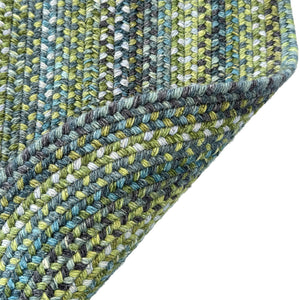 Capel Rugs Uwharrie Braided Rug Collection: Sturdy Micro-braids Inspired By Vibrant National Forest Colors Horizon 34% Wool,33% Nylon,33% Polyester 0298vs05000800930