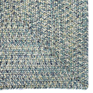 Capel Rugs Dockside Polypropylene Area Rug - Durable, Washable, Fade & Stain-resistant For Outdoor Spaces Teal 100% Polypropylene 0299qs09060906240