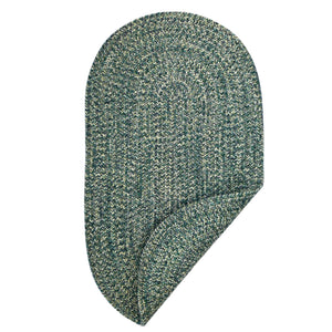 Capel Rugs Dockside Polypropylene Area Rug - Durable, Washable, Fade & Stain-resistant For Outdoor Spaces Teal 100% Polypropylene 0299vs08001100240