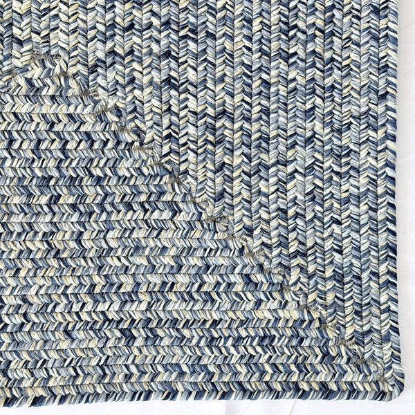 Capel Rugs Dockside Polypropylene Area Rug - Durable, Washable, Fade & Stain-resistant For Outdoor Spaces Cobalt Sea 100% Polypropylene 0299qs08001100430