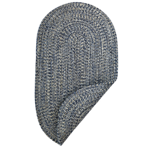 Capel Rugs Dockside Polypropylene Area Rug - Durable, Washable, Fade & Stain-resistant For Outdoor Spaces Cobalt Sea 100% Polypropylene 0299vs04000600430