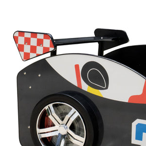 English Elm Supreme Energy Racing Car Bed – Fun Floor Bed With Led Light & Safety Features For Kids’ Rooms W2237S00015-GIGA