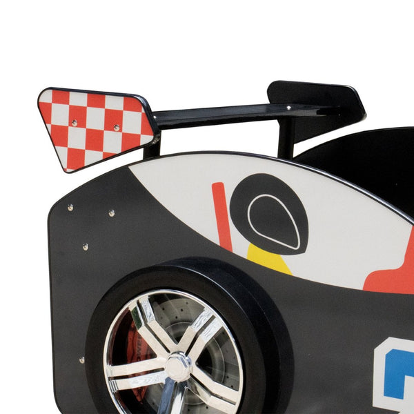 English Elm Supreme Energy Racing Car Bed – Fun Floor Bed With Led Light & Safety Features For Kids’ Rooms W2237S00015-GIGA