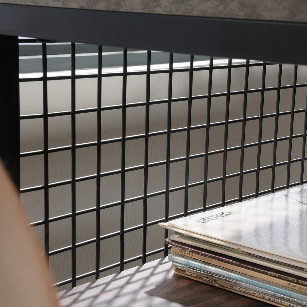 English Elm Credenza, Modern Brown Storage Solution For Tvs Up To 60", Stylish & Functional For Any Room B356P402736