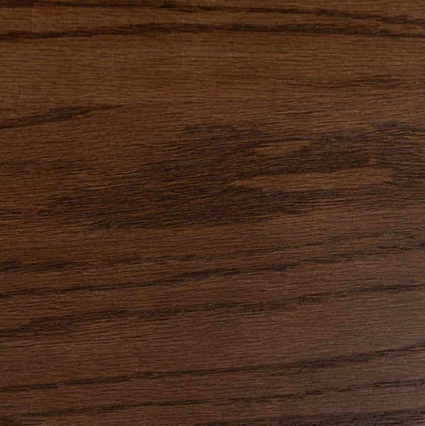 English Elm Laurel Canyon 49in Coffee Table — Solid Oak Craftsmanship, Spacious Top & Open Shelving, Preassembled Brown B108P292271