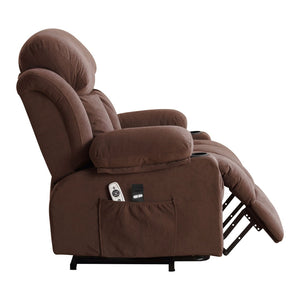 English Elm Power Lift Recliner with Heat Massage Usb Port and Storage for Living Room W1807P301136